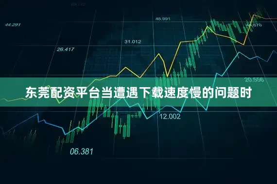 东莞配资平台当遭遇下载速度慢的问题时